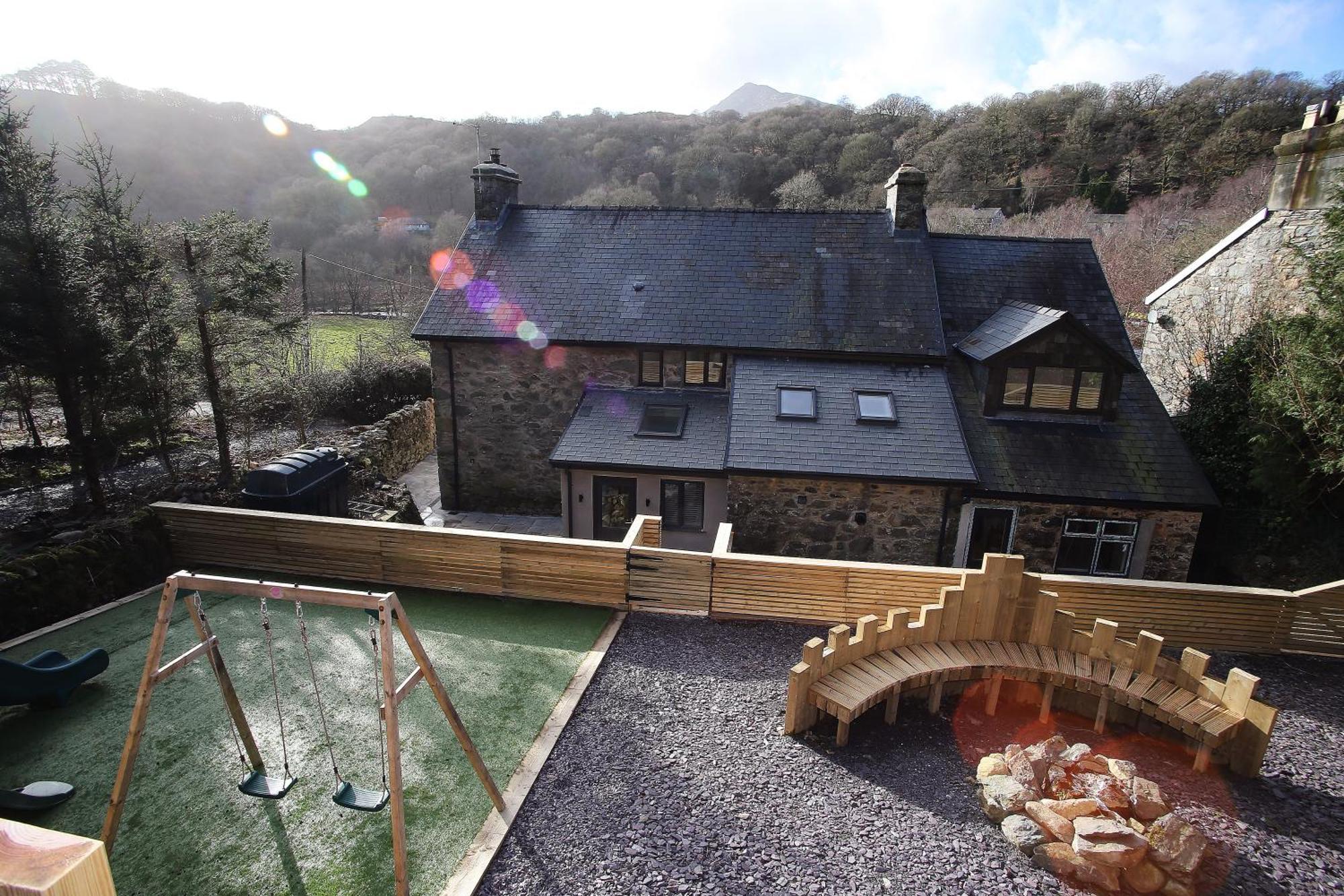 Villa Bryn Glo Capel Curig Exterior foto